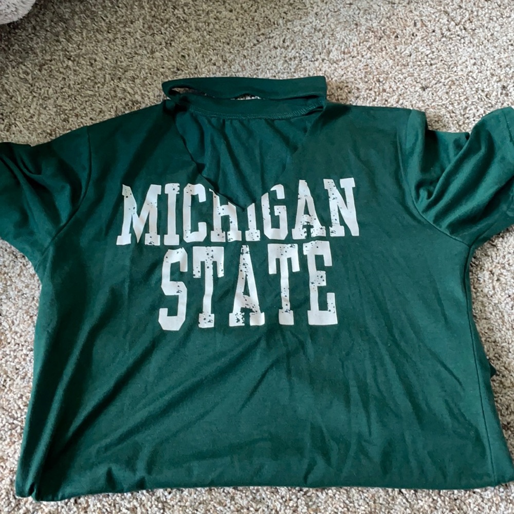 green michigan state shirt